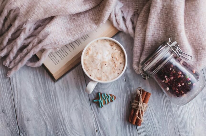 peppermint white hot chocolate